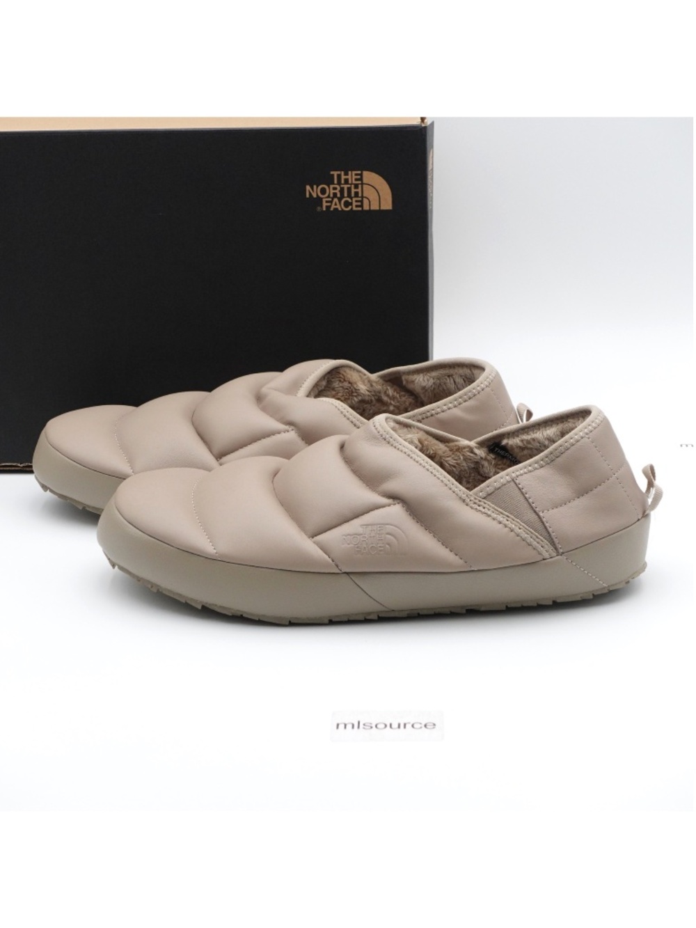 NEW Size 14 Mens The North Face Thermoball Traction Mule Leather Slipper